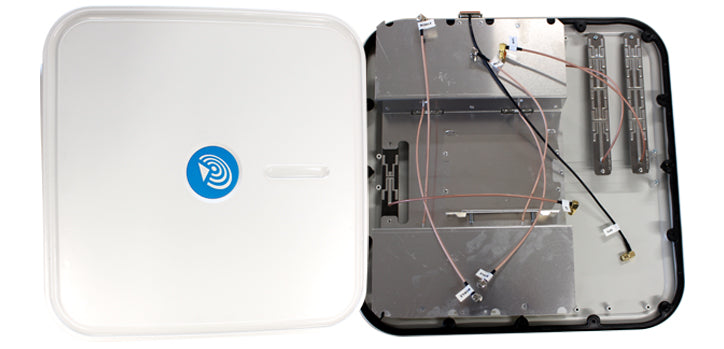 QuWireless AX12M - QuMax 4G/LTE, WiFi & GPS Outdoor Enclosure Panel Antenna for RUTX12 - Perfect for a High Speed Hotspot
