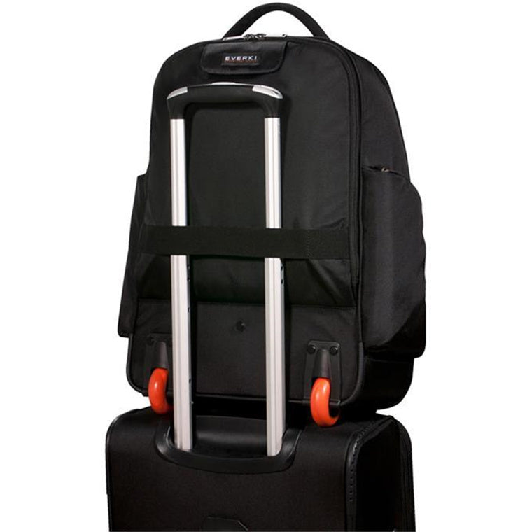 EVERKI EKP122 - Atlas Wheeled Laptop Backpack. Notebooks 13-17.3''. Felt-lined iPad/Kindle/tablet