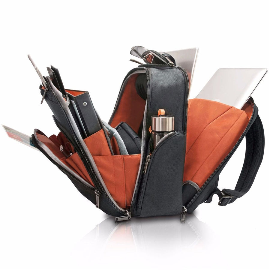EVERKI EKP127B - Versa 2 Premium Travel Friendly 15'' Laptop Backpack. Patented corner-guard protect