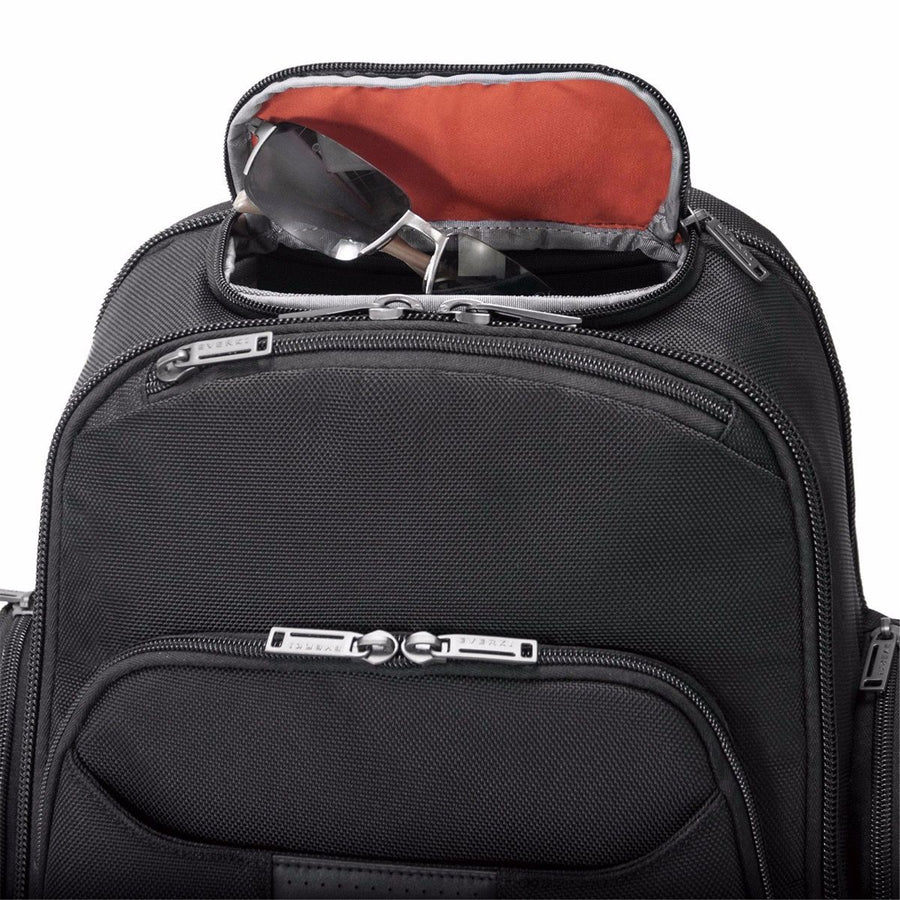 EVERKI EKP127B - Versa 2 Premium Travel Friendly 15'' Laptop Backpack. Patented corner-guard protect