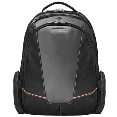 Everki EKP119-EMB 16" Flight Laptop Backpack with Embroidered Logo Checkpoint Friendly Design 5-Point Balance Strap