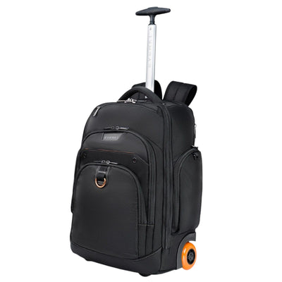 EVERKI EKP122B-ECO - Atlas Wheeled Laptop Backpack. Notebooks 13-17.3''. Felt-lined iPad/Kindle/tablet