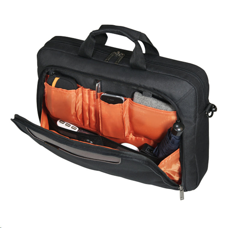 EVERKI EKB407NCH17 - Advance Briefcase 17.3'' Separate Zippered Accessory Front stash pocket