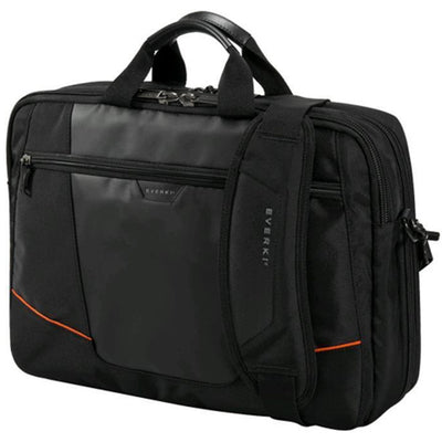 EVERKI EKB419 - Flight Laptop Briefcase 16'' Checkpoint friendly design Felt-lined iPad/tablet pocket