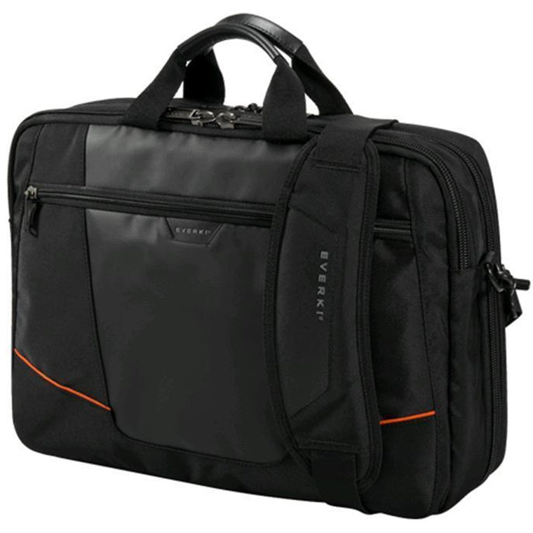 EVERKI EKB419 - Flight Laptop Briefcase 16'' Checkpoint friendly design Felt-lined iPad/tablet pocket