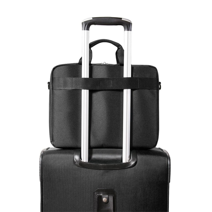 EVERKI EKB407NCH14-ECO - Advance ECO Briefcase 13-14'' Separate Zippered Accessory Front Pocket Trolley Handle