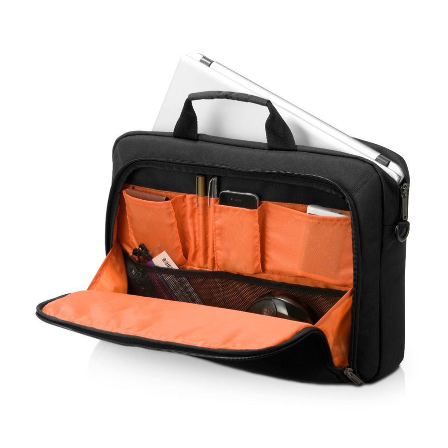 EVERKI EKB407NCH14-ECO - Advance ECO Briefcase 13-14'' Separate Zippered Accessory Front Pocket Trolley Handle