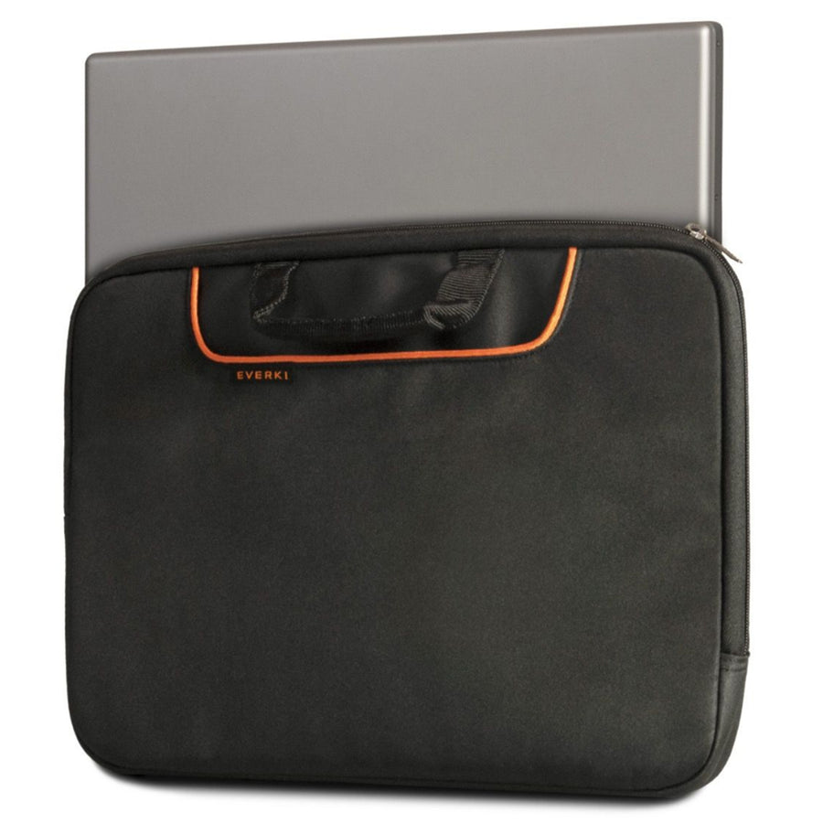 EVERKI EKF808S15B - Commute Laptop Sleeve 15.6''. Advanced memory foam for protection. Soft anti-scratch
