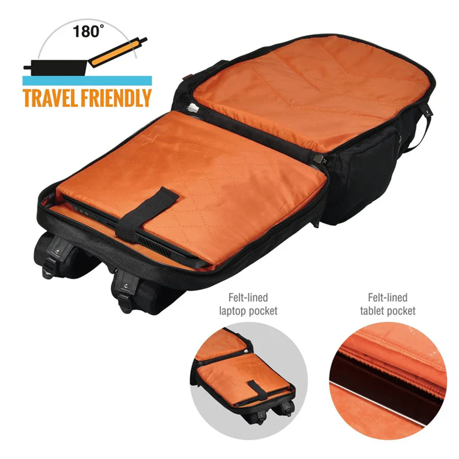 EVERKI EKP120 - Titan 18.4'' Business Travel Friendly Laptop Backpack. Checkpoint friendly design