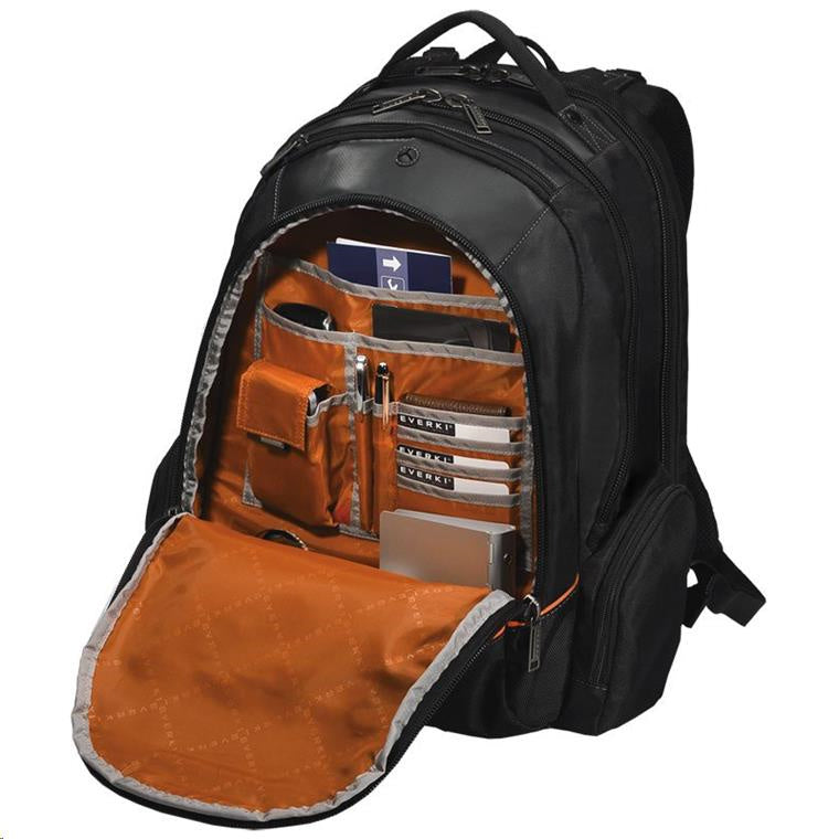 EVERKI EKP119 - Flight Laptop Backpack 16'' Checkpoint friendly design 5-Point balance strap system