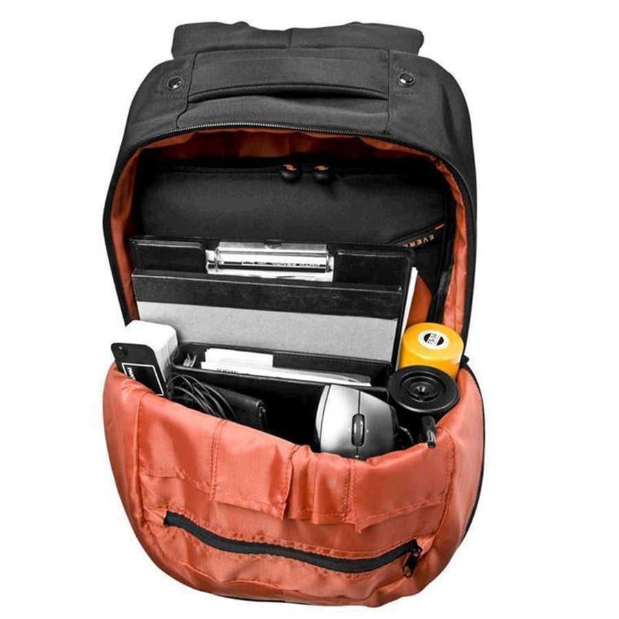 EVERKI EKP116NBK - Swift Laptop Backpack 17'' Elastic Snug-Fit compartment Large interior zippered pocket