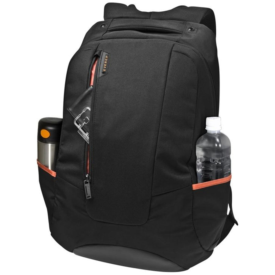 EVERKI EKP116NBK - Swift Laptop Backpack 17'' Elastic Snug-Fit compartment Large interior zippered pocket