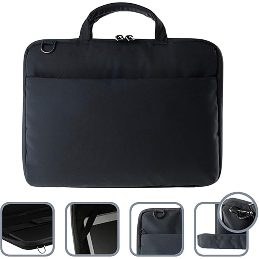 BDA1314-BK - Tucano 13-14" Darkolor Slim Carry Case - Black