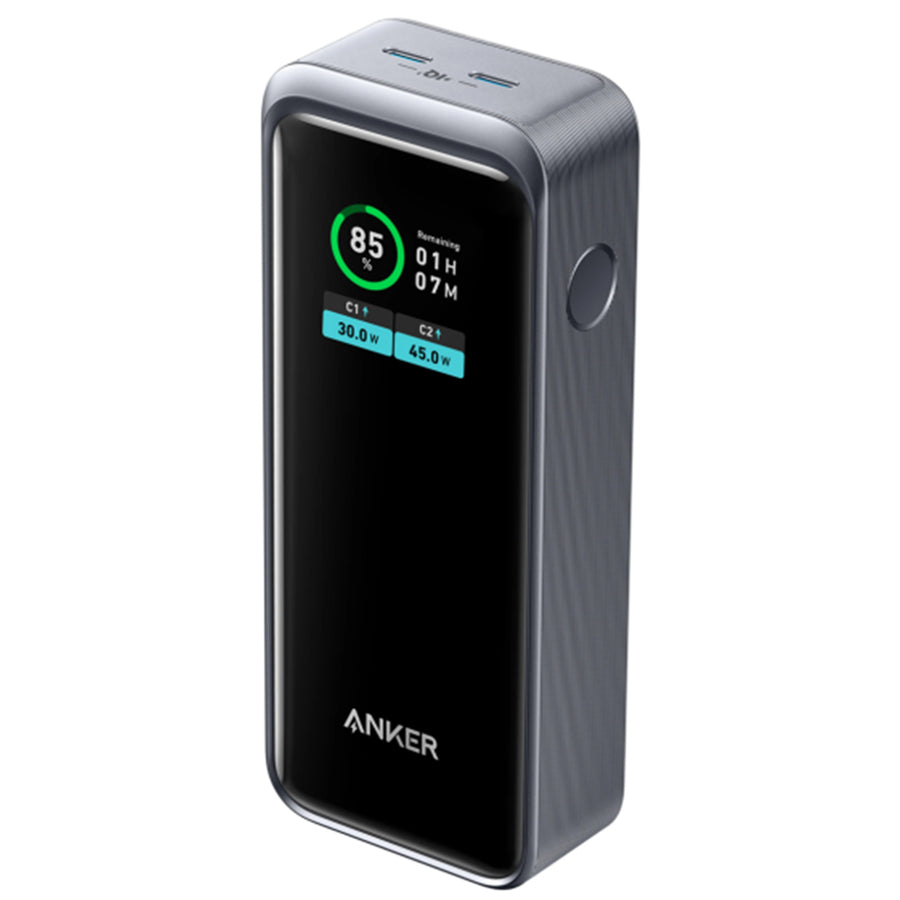 ANKER   Prime 12000mAh 130W 2-Output Laptop Power Bank  with Smart Display
