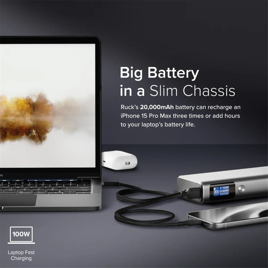 ALOGIC R20KPB130W - RUCK 20 000MAH POWER BANK