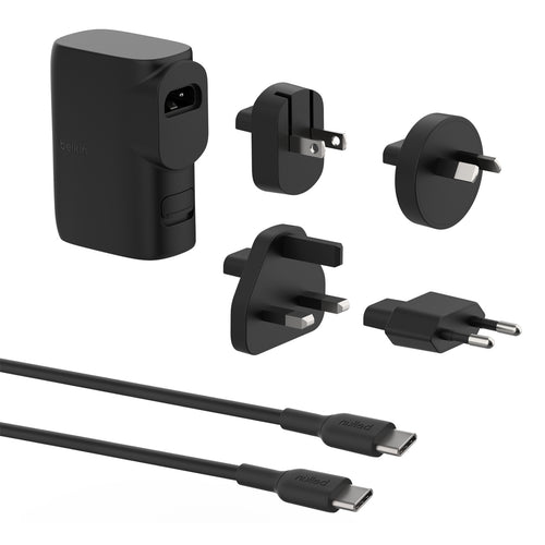 Belkin   BoostCharge 5000mAh 20W 2-Output Power Bank with 25W Wall Charger