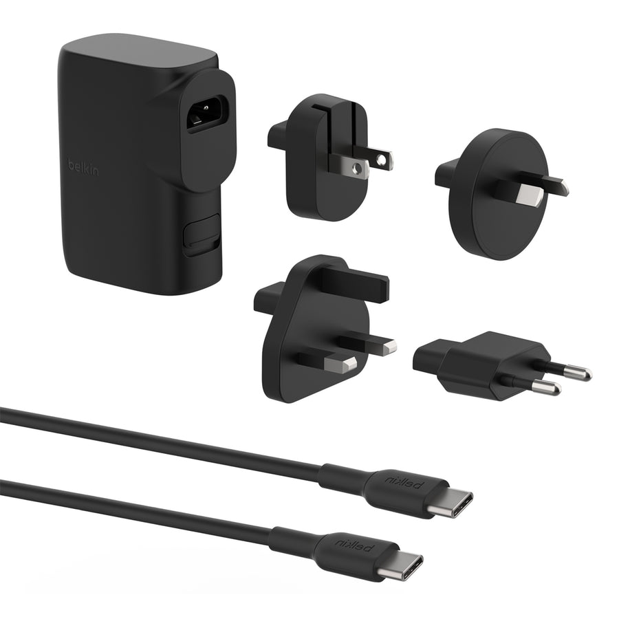 Belkin   BoostCharge 5000mAh 20W 2-Output Power Bank with 25W Wall Charger