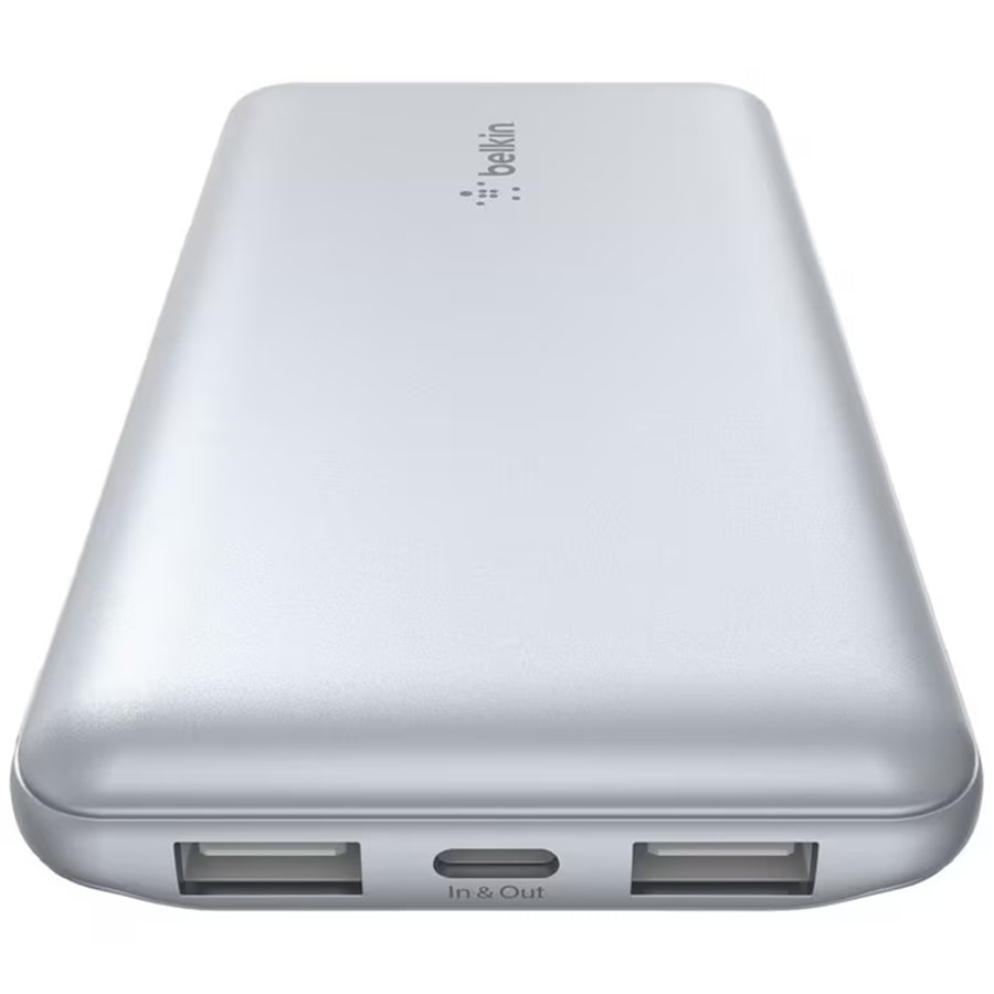Belkin   BoostCharge 10000mAh 15W 3-Output Power Bank  -Blue