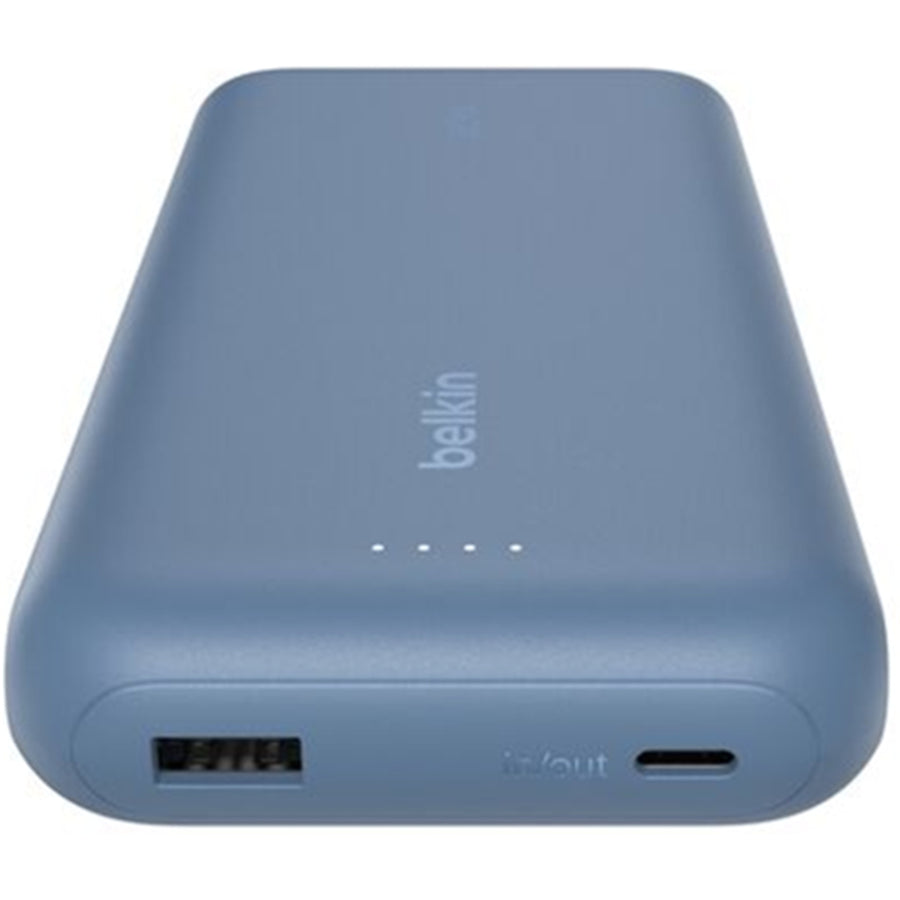 Belkin   BoostCharge 20000mAh 30W 3-Output Power Bank with Cable  -Blue