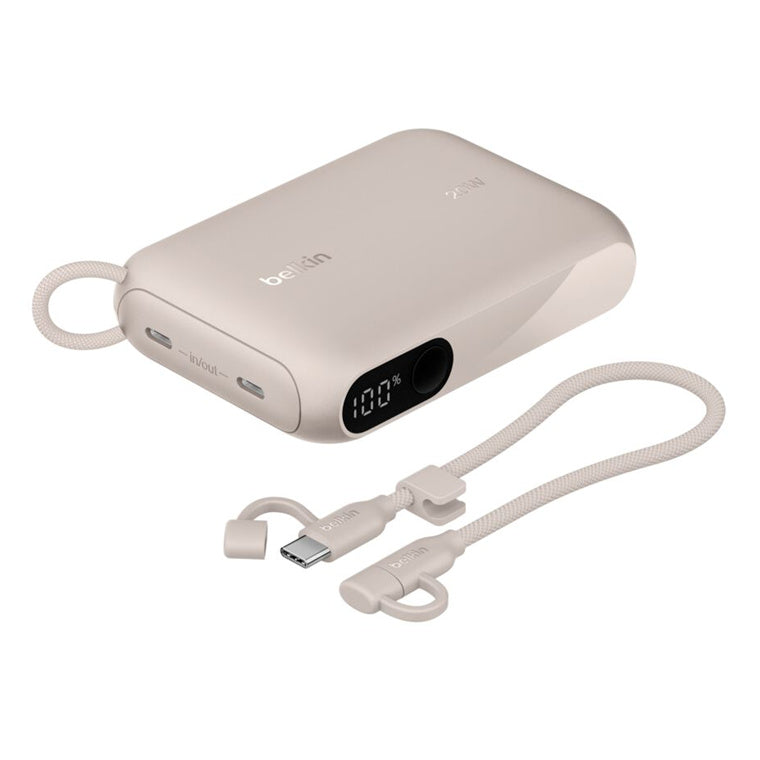Belkin BPB027FQSD - BoostCharge Powerbank 10K mit Display