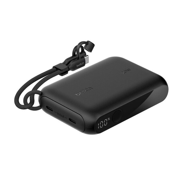 Belkin BPB027FQBK - BoostCharge Powerbank 10K mit Display