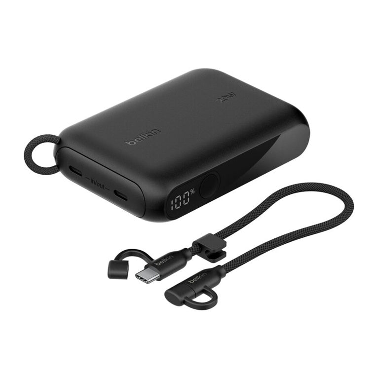 Belkin BPB027FQBK - BoostCharge Powerbank 10K mit Display