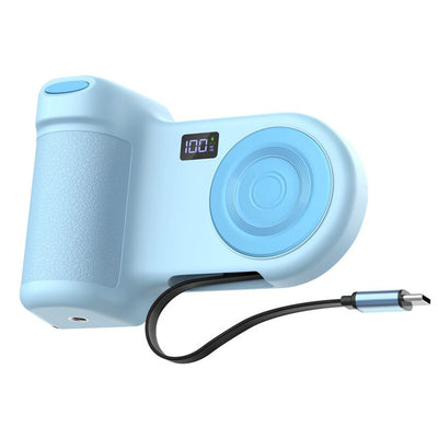 Belkin Stage PowerGrip  9300mAh 15W 3-Output Magnetic Power Bank  with Cable & Display -Blue