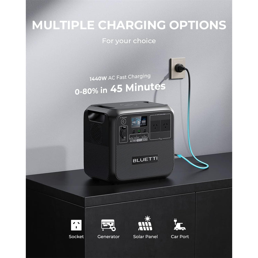 Bluetti  AC180P  Portable Power Station