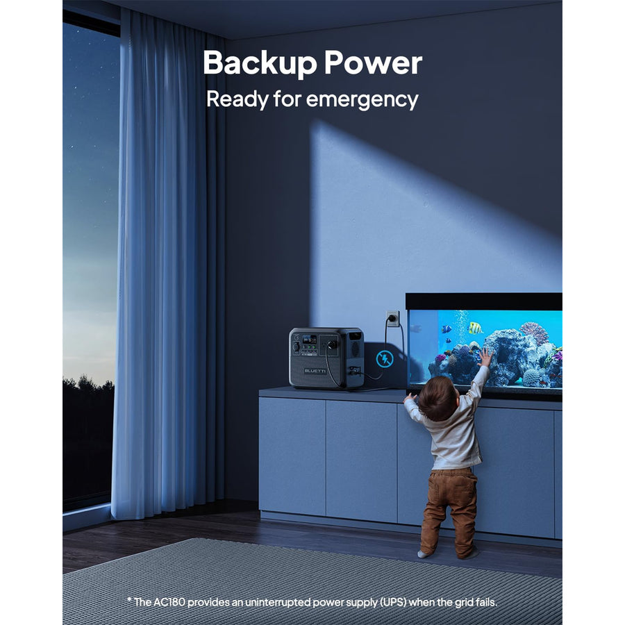 Bluetti  AC180P  Portable Power Station