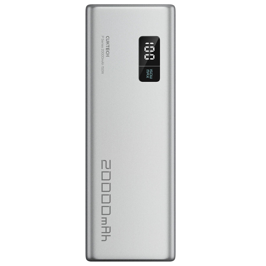 CUKTECH No.15 20000mAh 150W 3-Output  Laptop Power Bank with Smart Display (CCC-Certified)