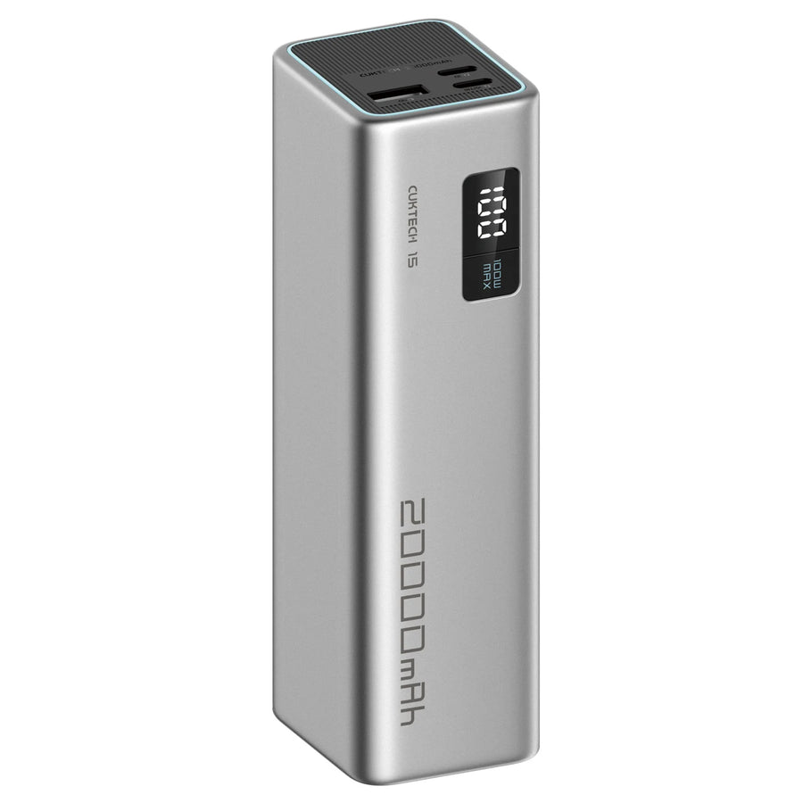 CUKTECH No.15 SE 20000mAh 100W 3-Output  Laptop Power Bank with Display (CCC-Certified)