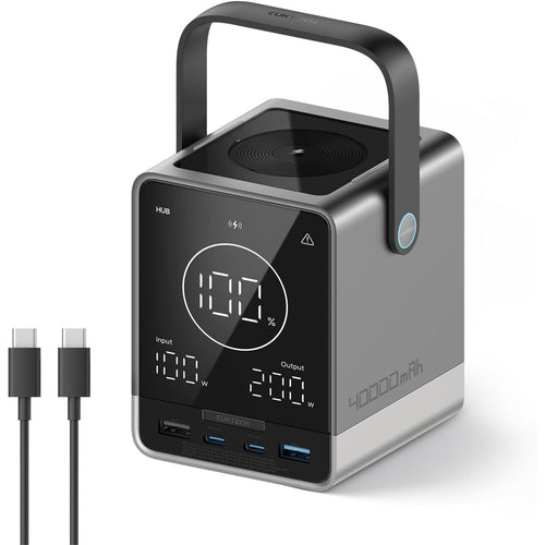 CUKTECH No.30 40000mAh 320W 4-Output  Laptop Power Bank with Smart Display