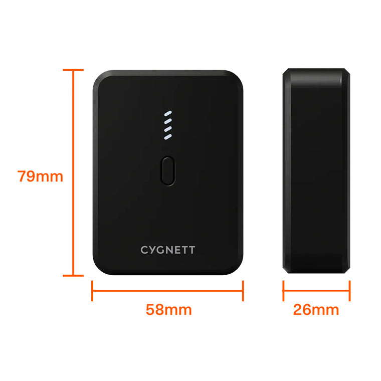 Cygnett   Prime 10000mAh 20W 2-Output Power Bank  -Black