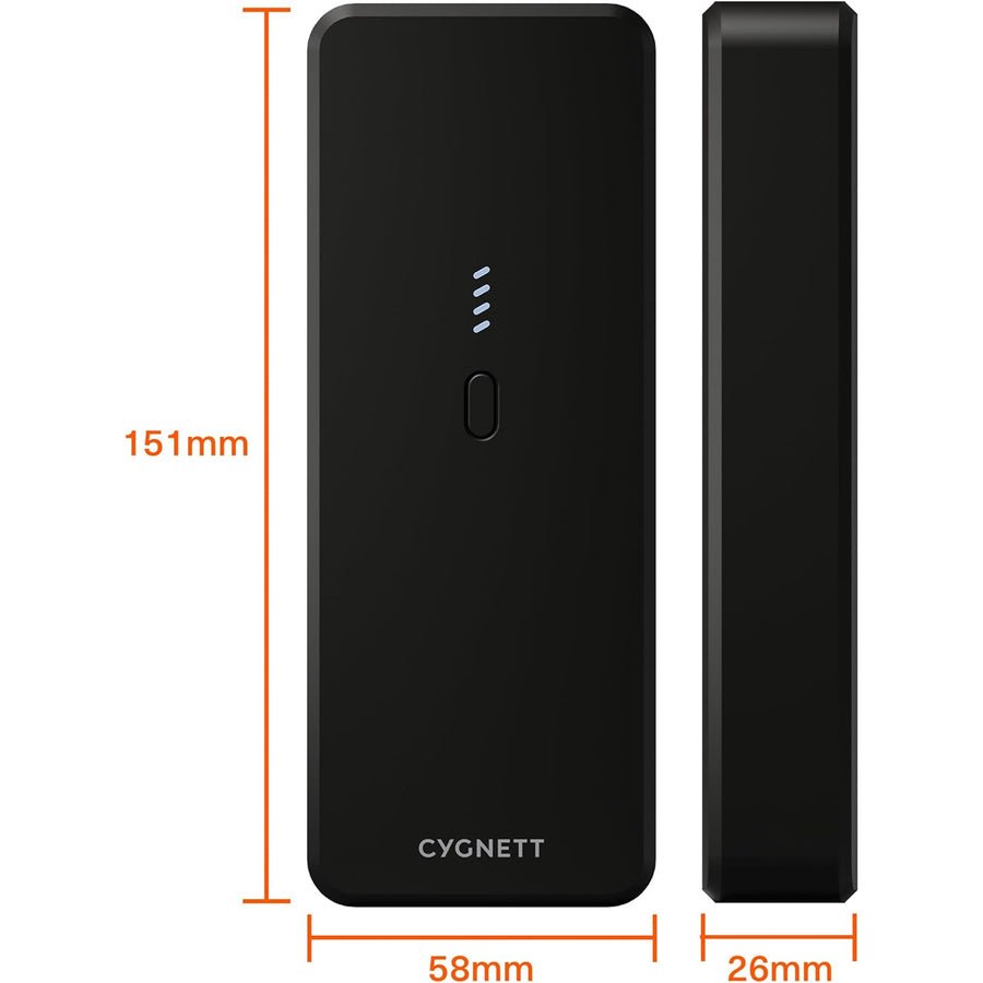 Cygnett   Prime 20000mAh 20W 2-Output Power Bank  -Black