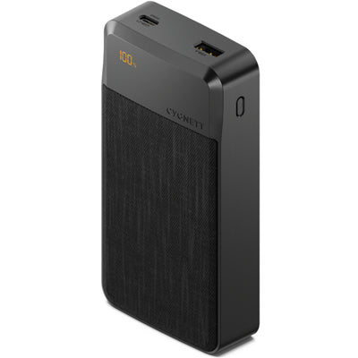Cygnett   Reserve 20000mAh 30W 3-Output Power Bank with Display  -Black