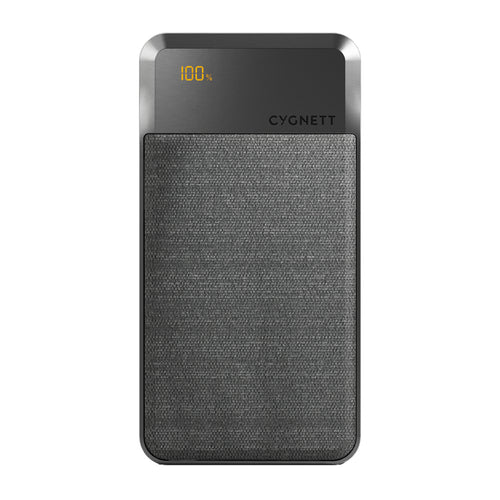 Cygnett Reserve  20000mAh 30W 3-Output Power Bank with Display  -Grey