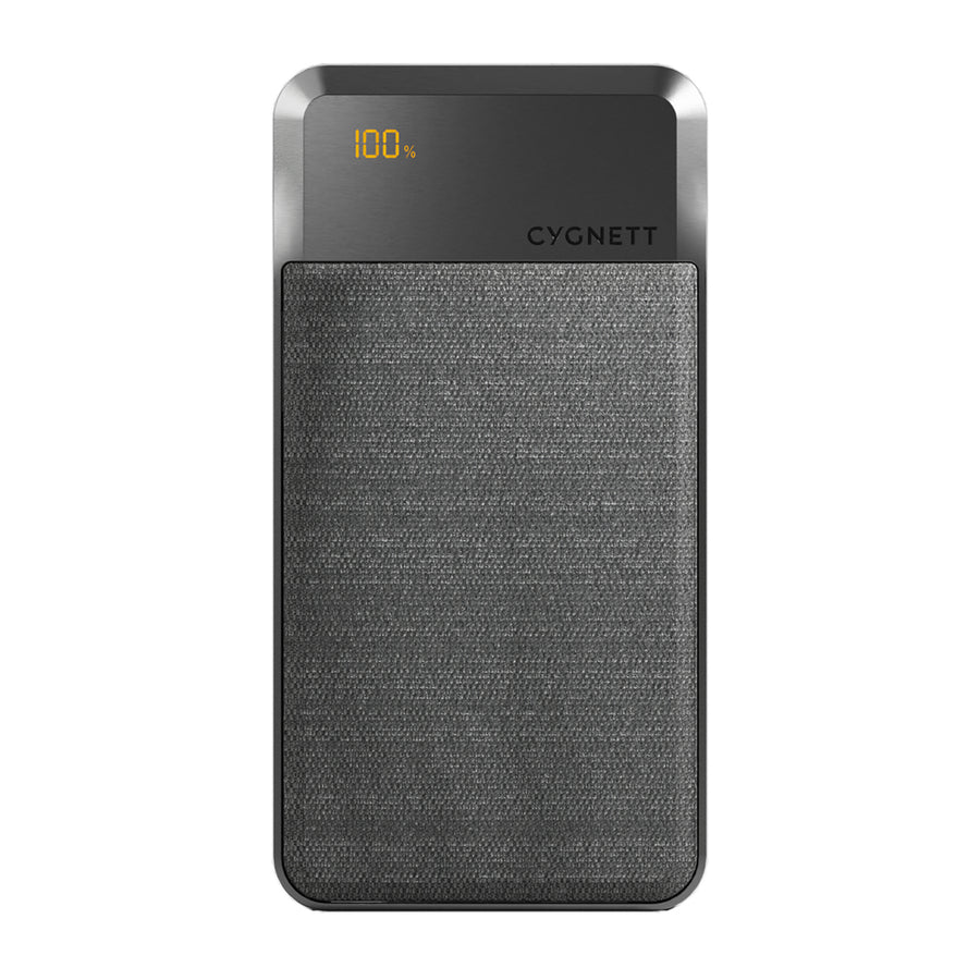 Cygnett Reserve  20000mAh 30W 3-Output Power Bank with Display  -Grey