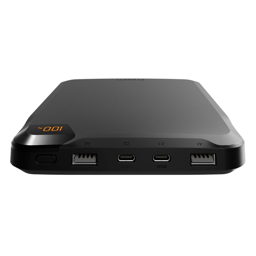 Cygnett VertPWR  25000mAh 100W 4-Output Laptop Power Bank with Smart Display  -Obsidian