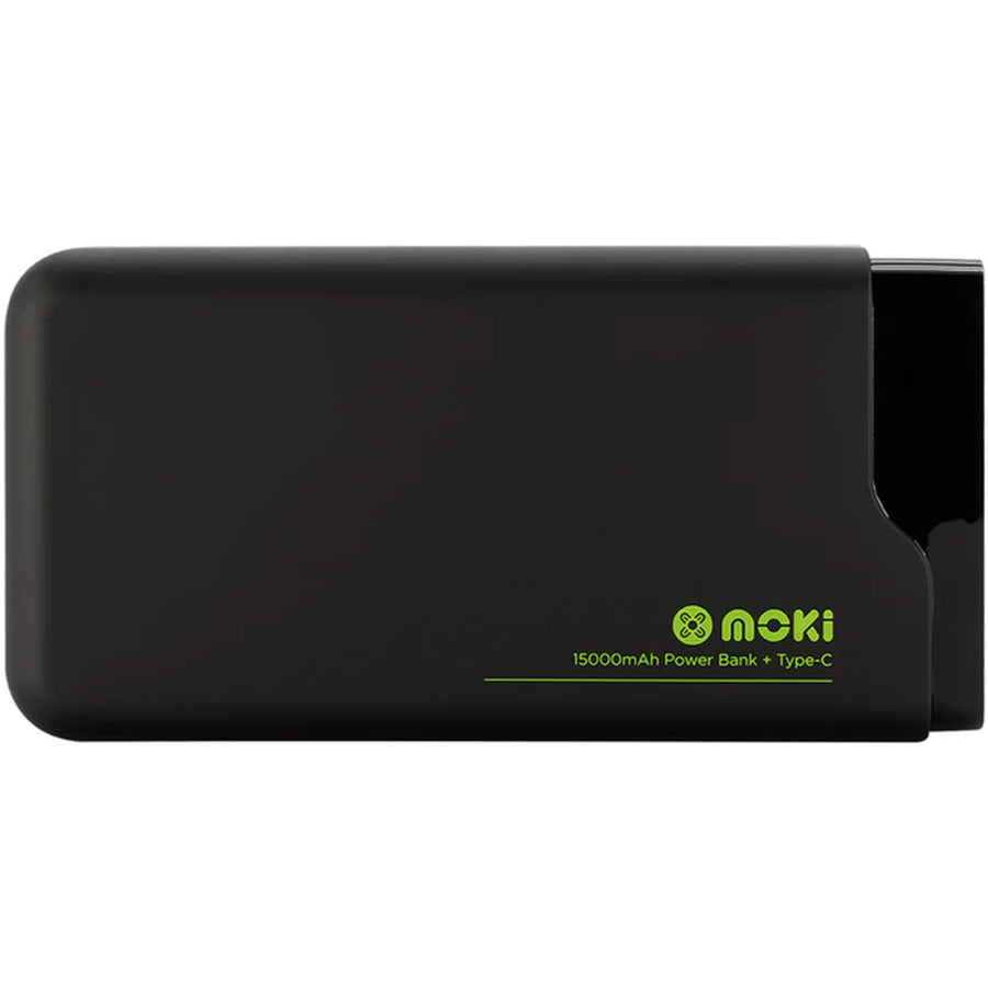 Moki   15000mAh Power Bank Plus - Black