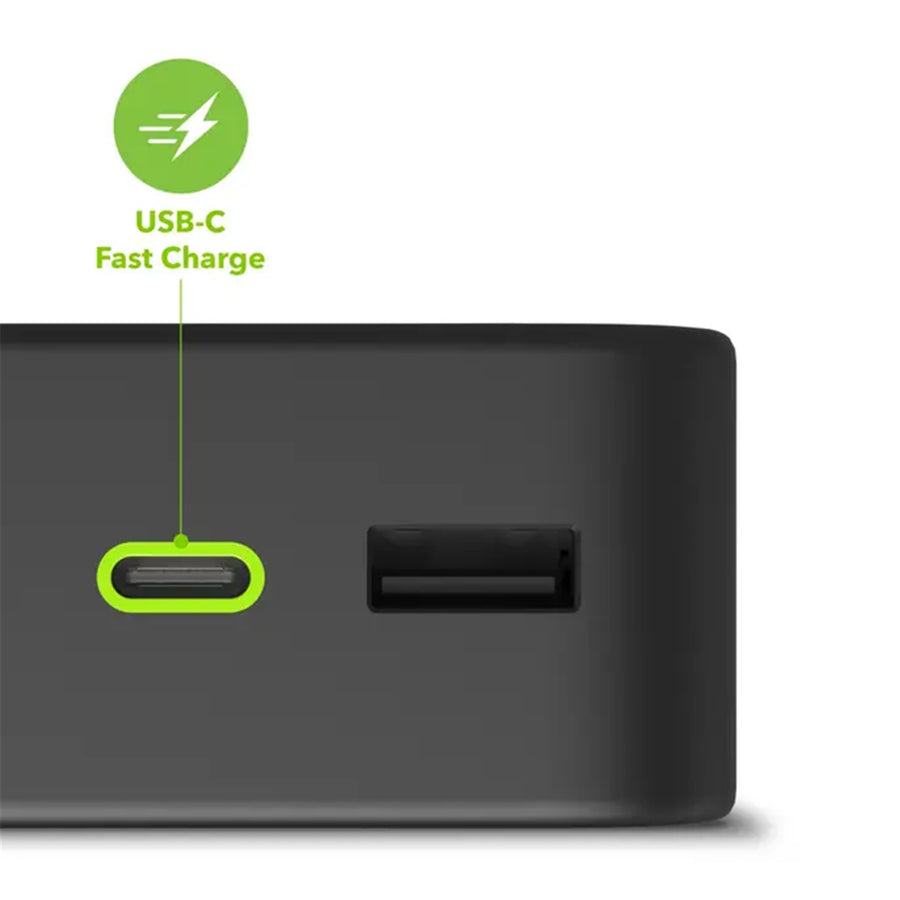 Mophie Powerstation  20000mAh 20W 3-Output Power Bank -Black