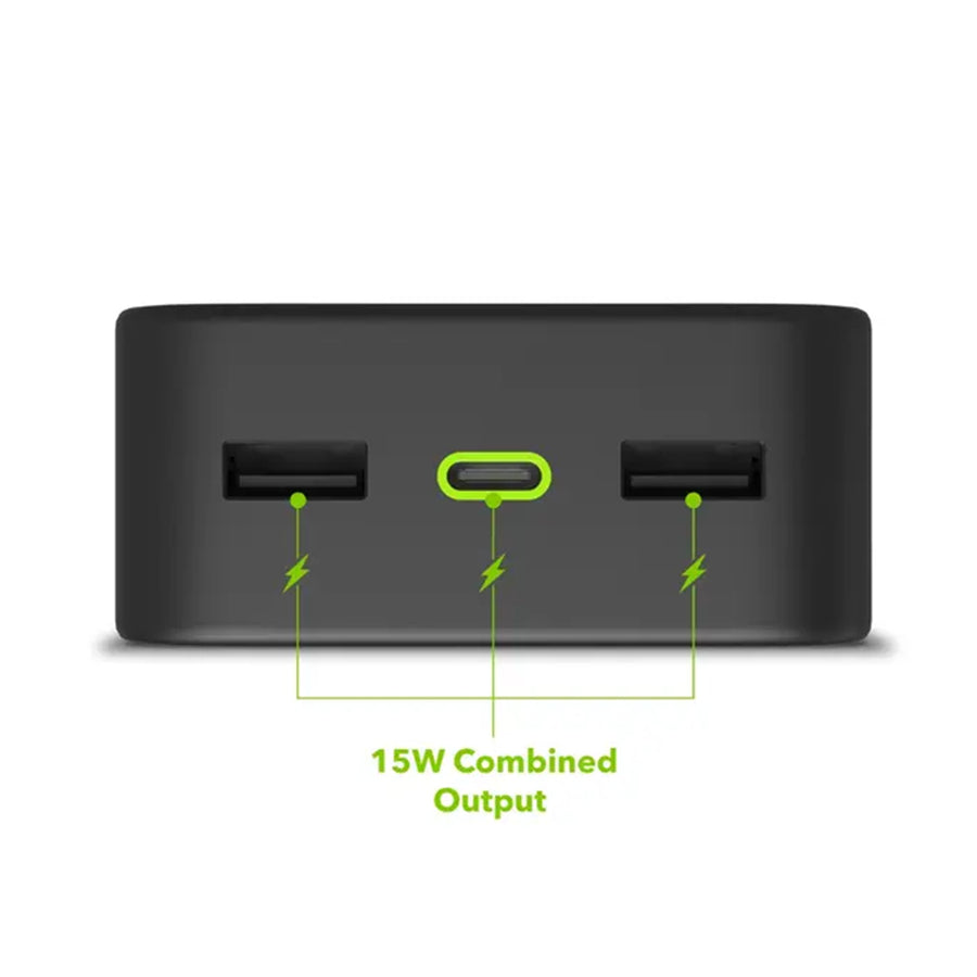 Mophie Powerstation  20000mAh 20W 3-Output Power Bank -Black