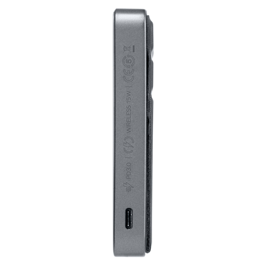 Momax 5000mAh 20W 1-Output  Magnetic Wireless Charging Power Bank with Stand - Black