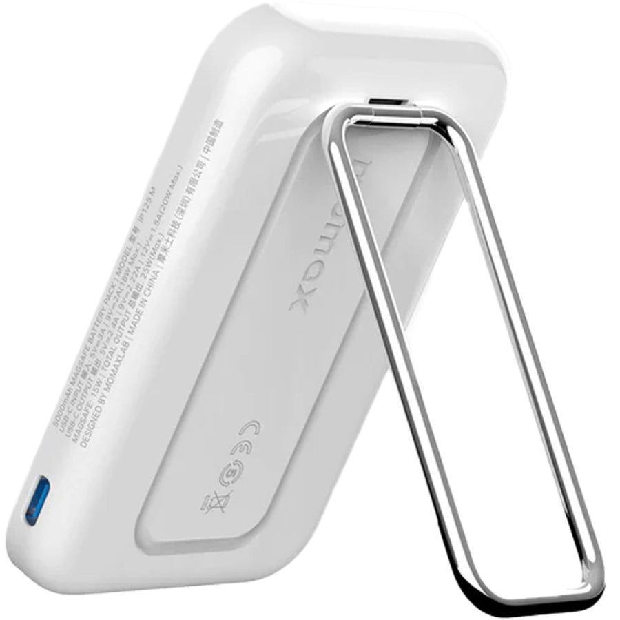 Momax 1-Power Flow Pro+ 5000mAh 20W 3-Output MagSafe Magnetic Wireless Charging Power Bank