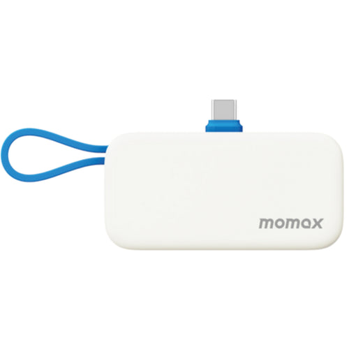 Momax   5000mAh 20W 3-Output Mini Power Bank - Blue