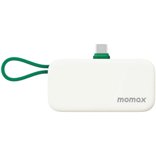 Momax   5000mAh 20W 3-Output Mini Power Bank - Green