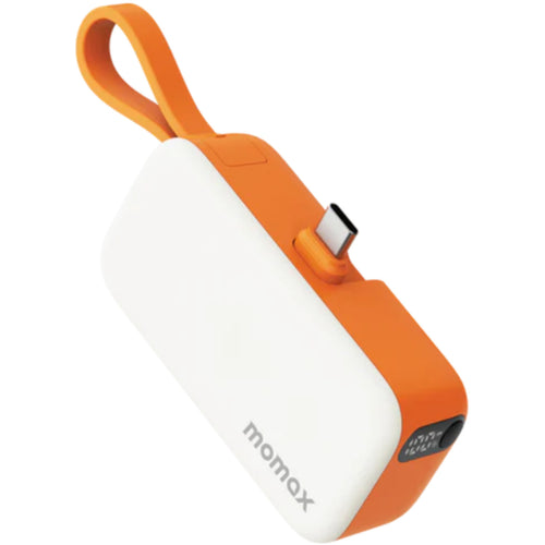 Momax   5000mAh 20W 3-Output Mini Power Bank - Orange