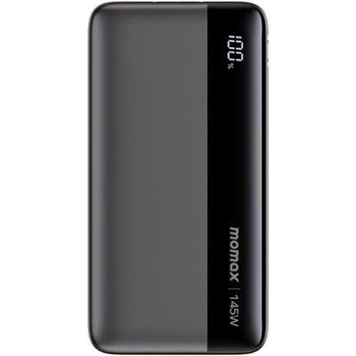 Momax   25000mAh 145W 3-Output Laptop Power Bank with Display - Black