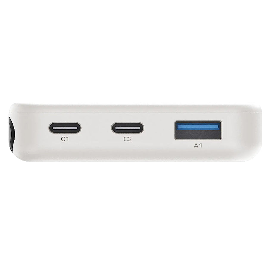 Momax 10000mAh 20W 3-Output  Power Bank - White