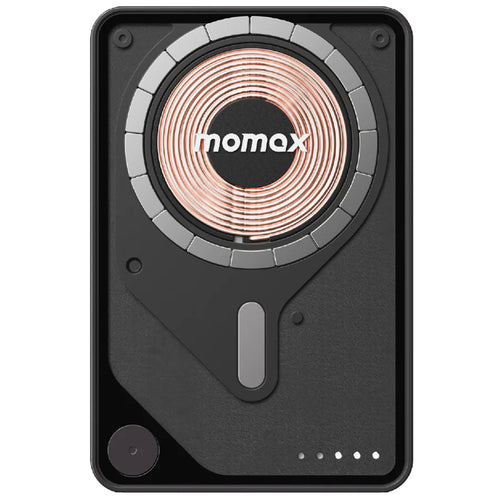 Momax 1-Power X Pro+ 10000mAh 20W 3-Output Magnetic Wireless Charging Power Bank - Black