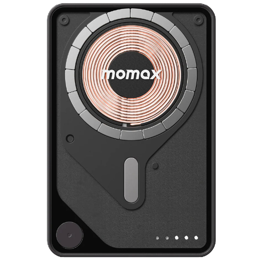 Momax 1-Power X Pro+ 10000mAh 20W 3-Output Magnetic Wireless Charging Power Bank - Black